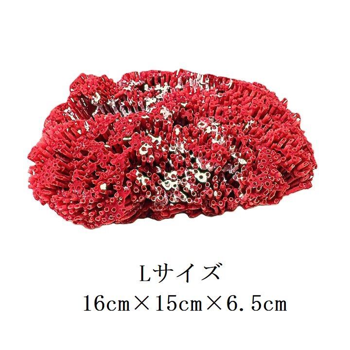 サンゴ 置物 サンゴ礁 珊瑚礁 パイプオルガン珊瑚 珊瑚 サンゴ 赤珊瑚 管珊瑚 サンゴ オブジェ インテリア 置物 水槽用 魚用品 ppmspl009