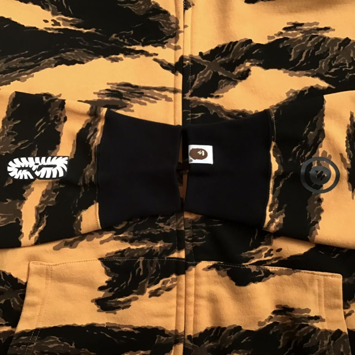 Tiger camo タイガー パーカー Lサイズ Tiger full zip hoodie a