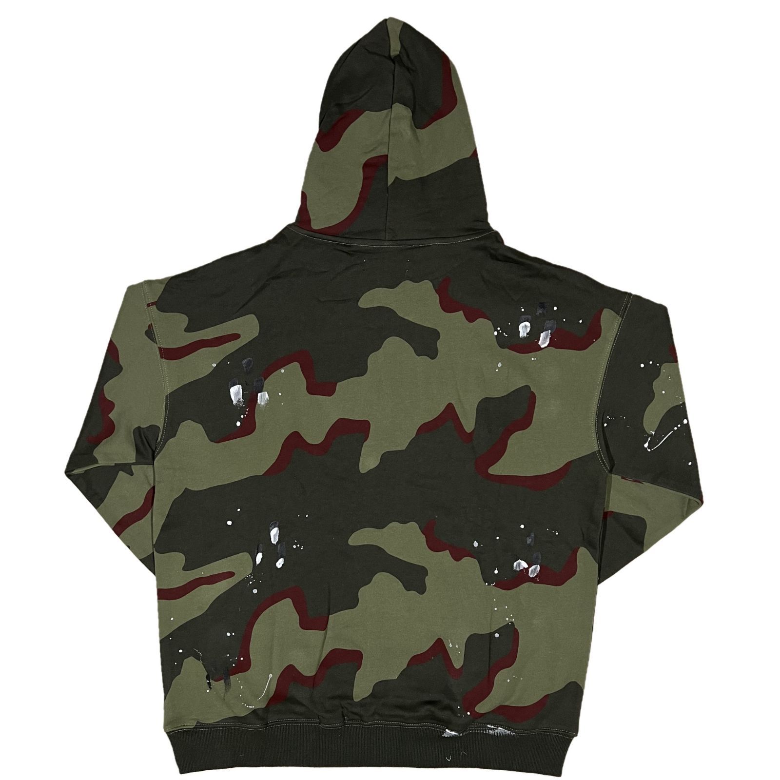 アミリ ARMY LOGO HOODIE 迷彩柄 カモ プルオーバーパーカー - メルカリ