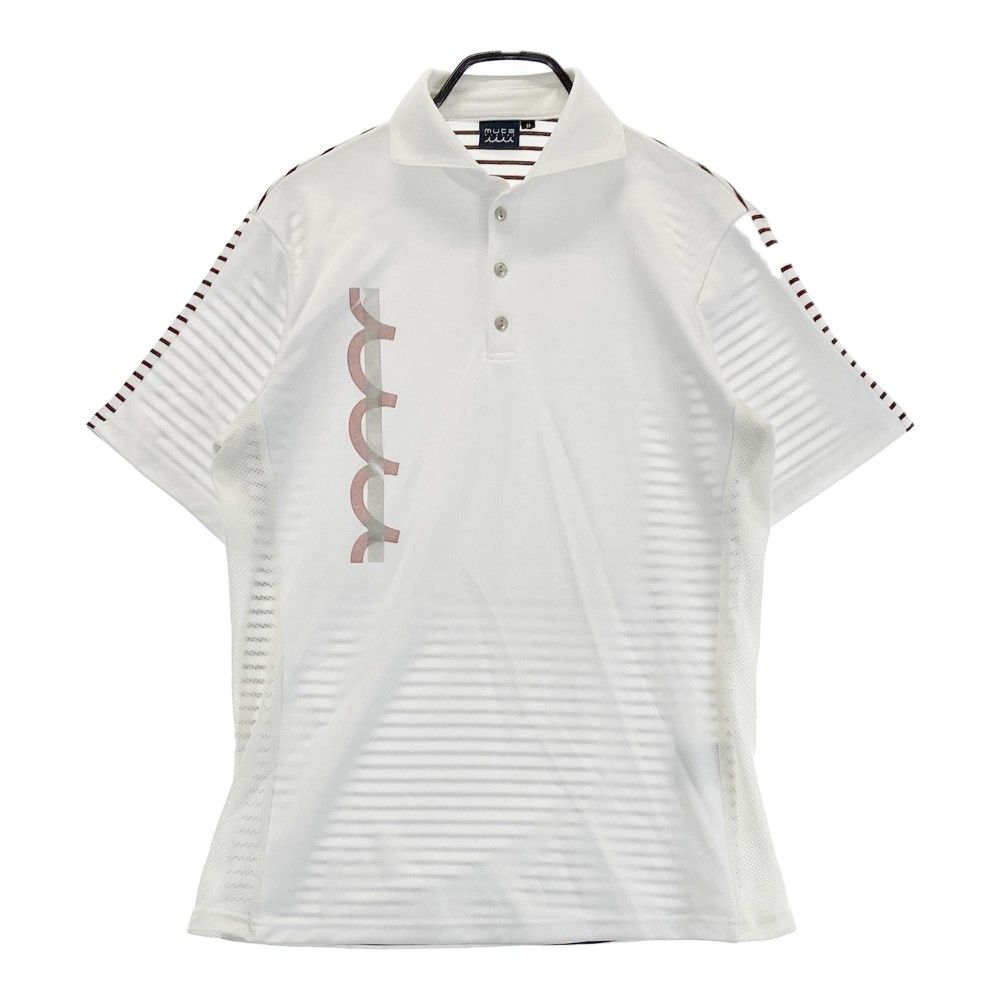 サイズ:6 MUTA MARINE ムータマリン 半袖ポロシャツ ボーダー柄 サイズ:6 MUTA MARINE ムータマリン 半袖ポロシャツ ボーダー柄