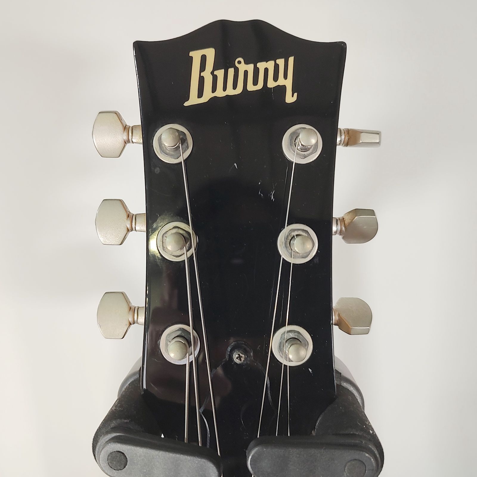 傷あり】Burny レスポールタイプエレキギター｜LG-480 中古｜ブラック