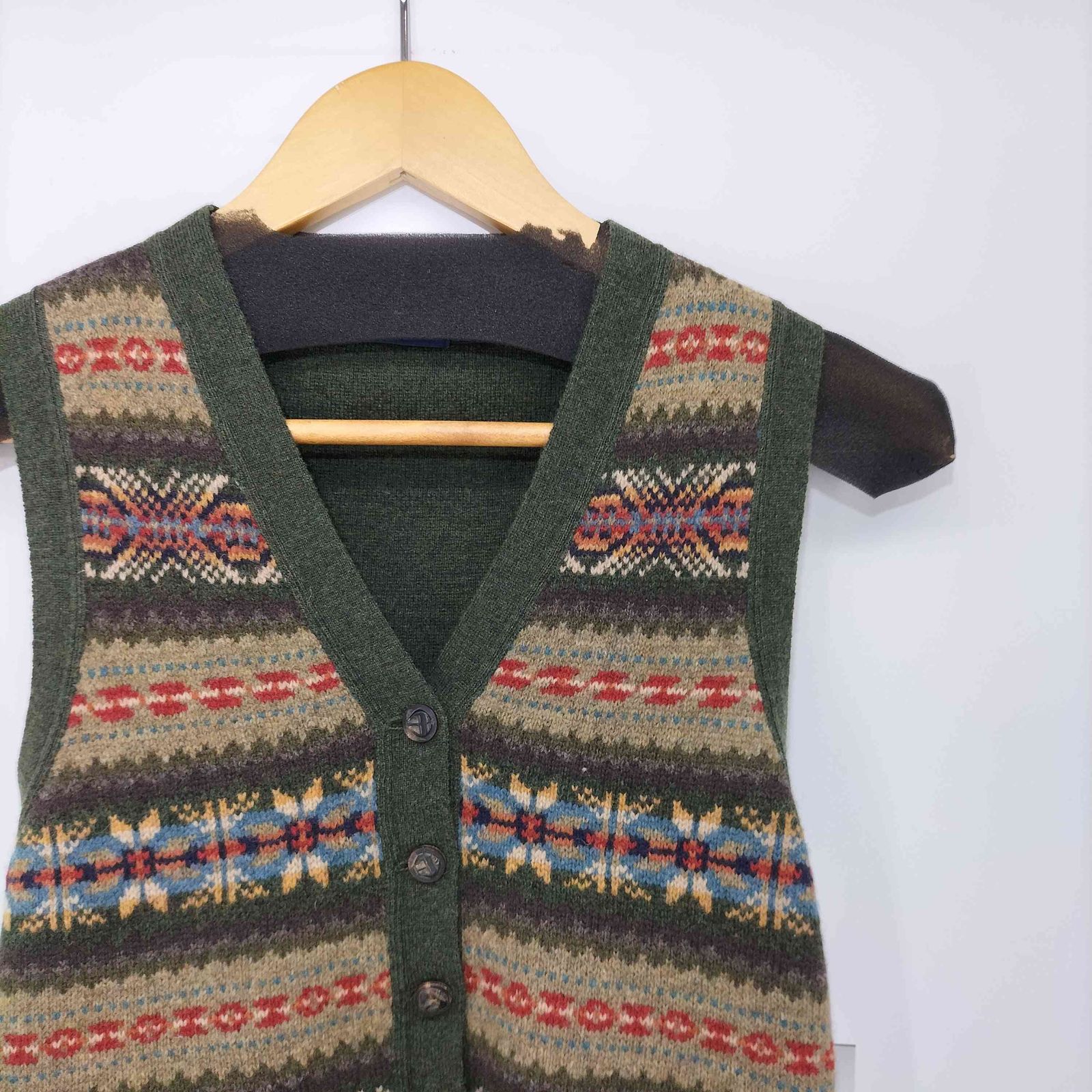 ポロラルフローレン POLO RALPH LAUREN ネイティブ柄 ウールニット