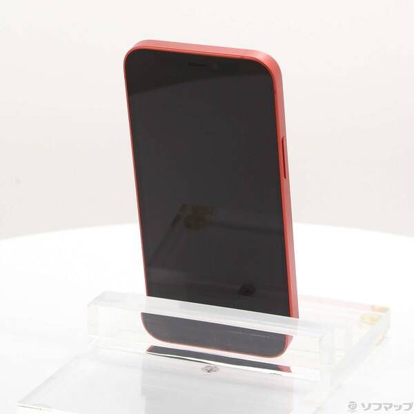 品〕 iPhone12 mini 64GB 配送 プロダクトレッド MGAE3J／A SIMフリー