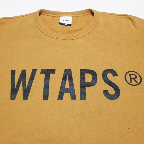 WTAPS ダブルタップス 21AW WTVUA CREWNECK SWEATSHIRT 212ATDT-CP01S  