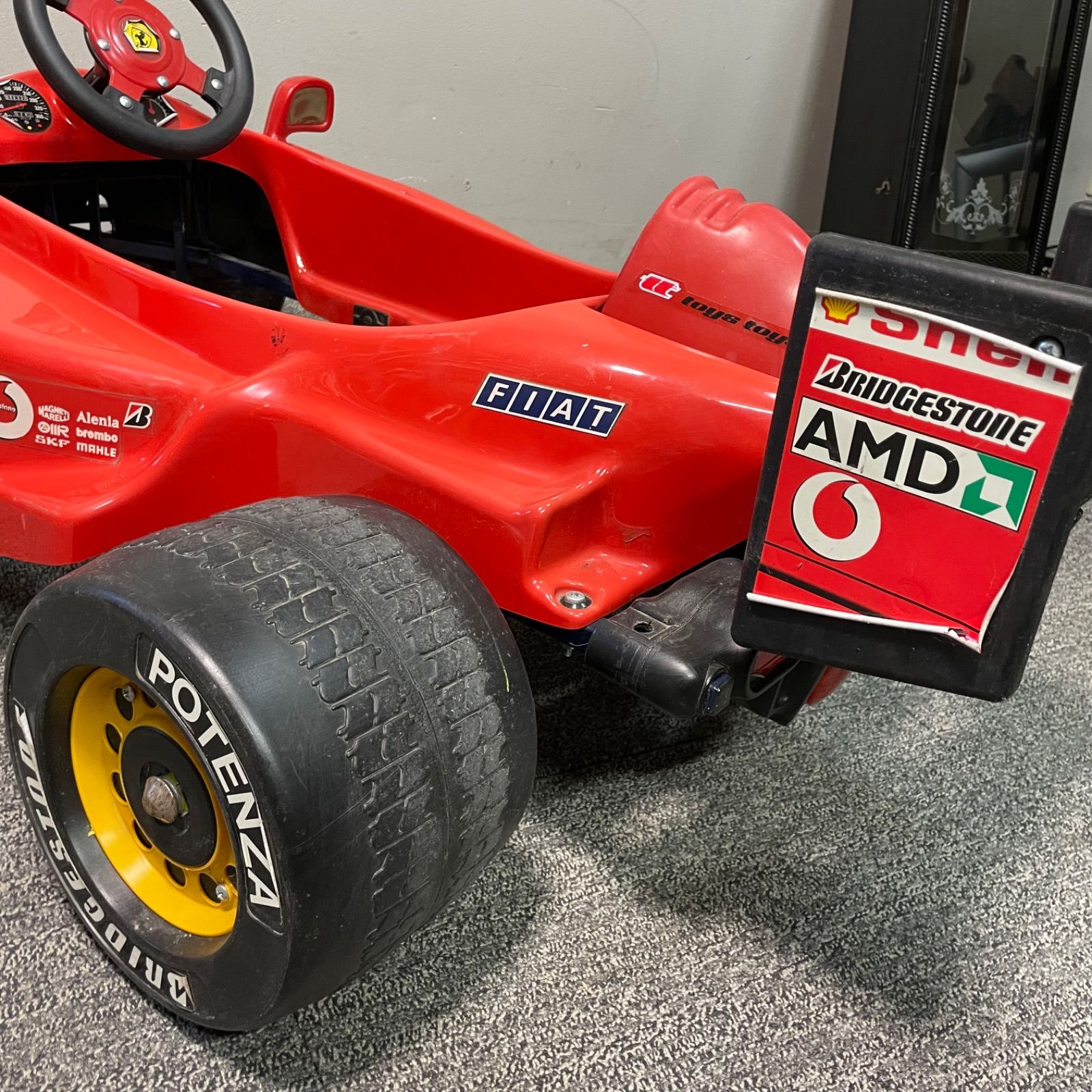 ♭ ペダルカー フェラーリ F1 乗用玩具 - メルカリ