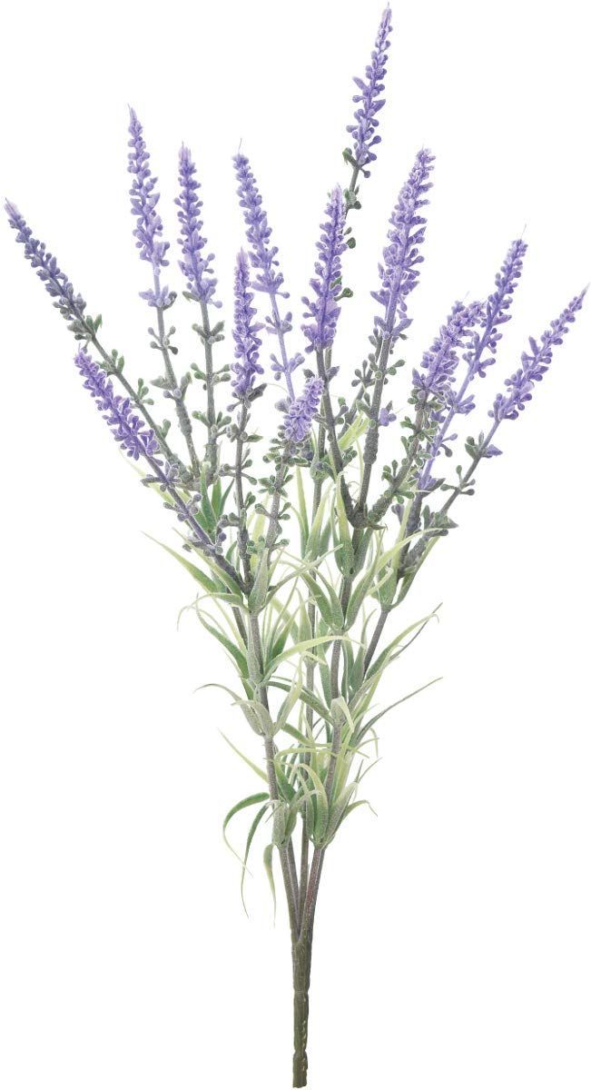 数量 ラベンダーブッシュ 造花 ラベンダー ASCA 全長 38 cm アスカ A-33922-006