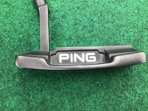 レア！美品　ＰＩＮＧ　ＺＥＲＯ３　PATPEND　ステンレス　８５０２０　Ｌ字型　パター ☆レア！特注 PING ZERO3 ステンレス  マイクロステップ 38