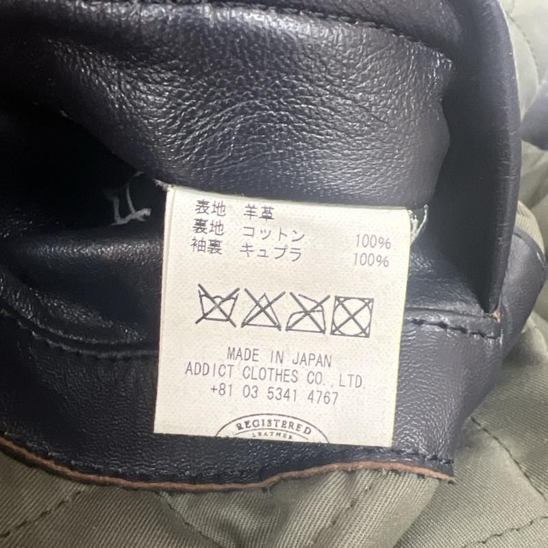 ADDICT CLOTHES アディクトクローズ ジャケット、上着 レザー ADDICT CLOTHES アディクトクローズ ジャケット、上着 レザー