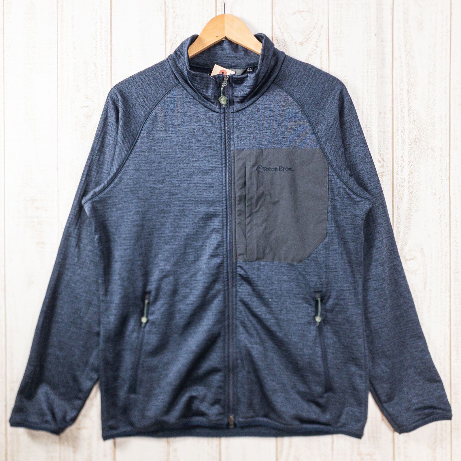 Men s L ネイビー系 Teton Bros ティートンブロス グラフェン ジャケット Graphene Jacket ポリエステル ウェア トップス アウター ジャケット フリース z00051209 フリース アウター