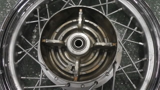 ドラッグスター250 VG02J-000xxx の リア ホイール:#1716426918 - メルカリ