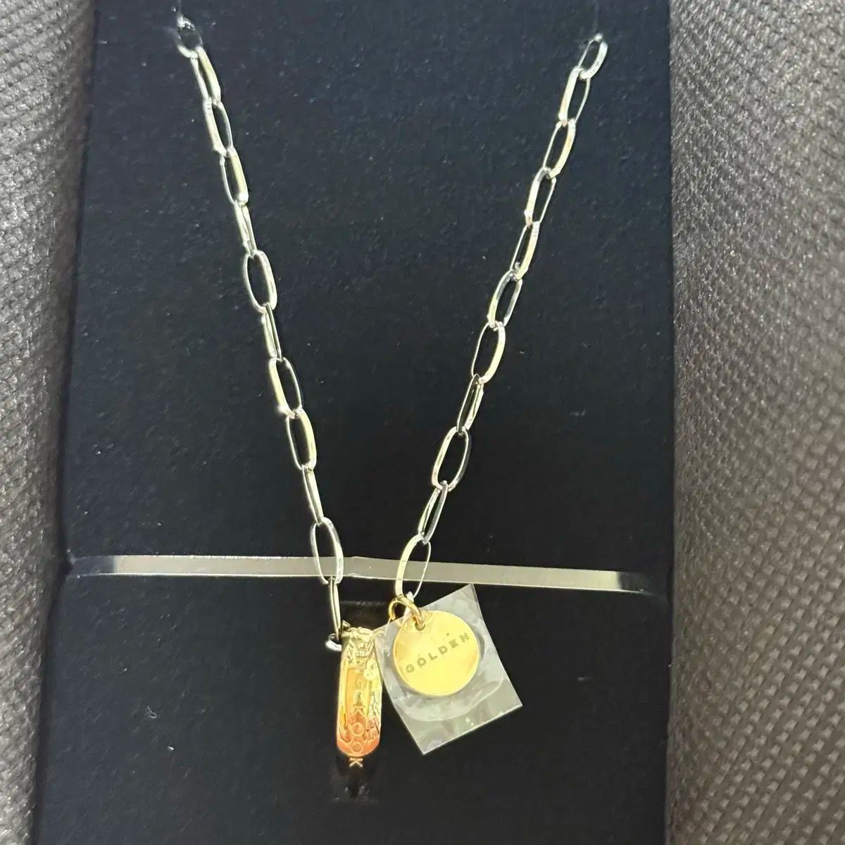 BTS ジョングク 展示会 GOLDEN ネックレス