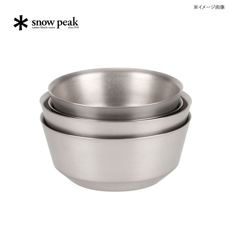 peak チタンダブルボウル