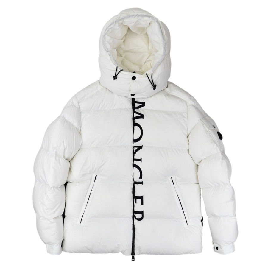 MONCLER MAURES ダウンジャケット モンクレール マウレス 白 美品 モンクレール 20年 マウレス ダウンジャケット メンズ 白 3