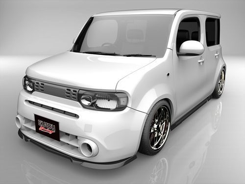 キューブ ライダー NZ12 Z12 フロントアンダースポイラー エアロパーツ 説明文を必ずお読みください