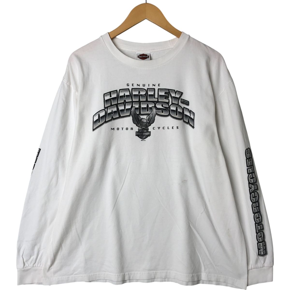 希少 HARLEY DAVIDSON ロンT ハーレーダビッドソン 2XL ② HARLEY-DAVIDSON ロンT ハーレーダビッドソン Tシャツ XXL