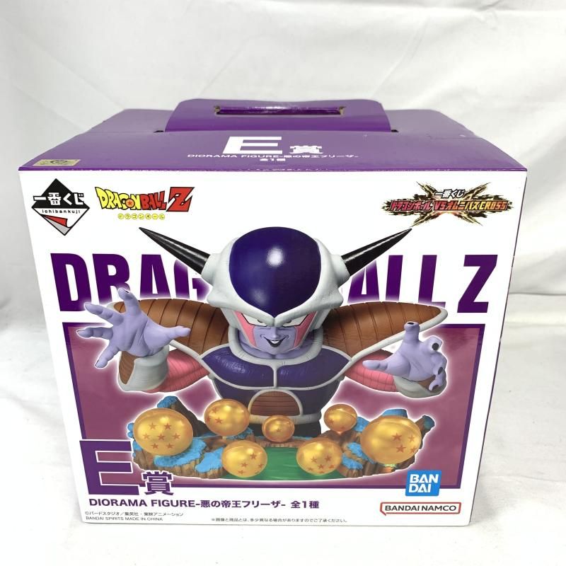 BANDAI - 【中古】未開)E賞 DIORAMA FIGURE-悪の帝王フリーザ- ｢一番くじ ドラゴンボール VSオムニバスCROSS｣[91][240091387380] 中古】【未開封】DIORAMA FIGURE-悪の帝王フリーザ- 「一番くじ