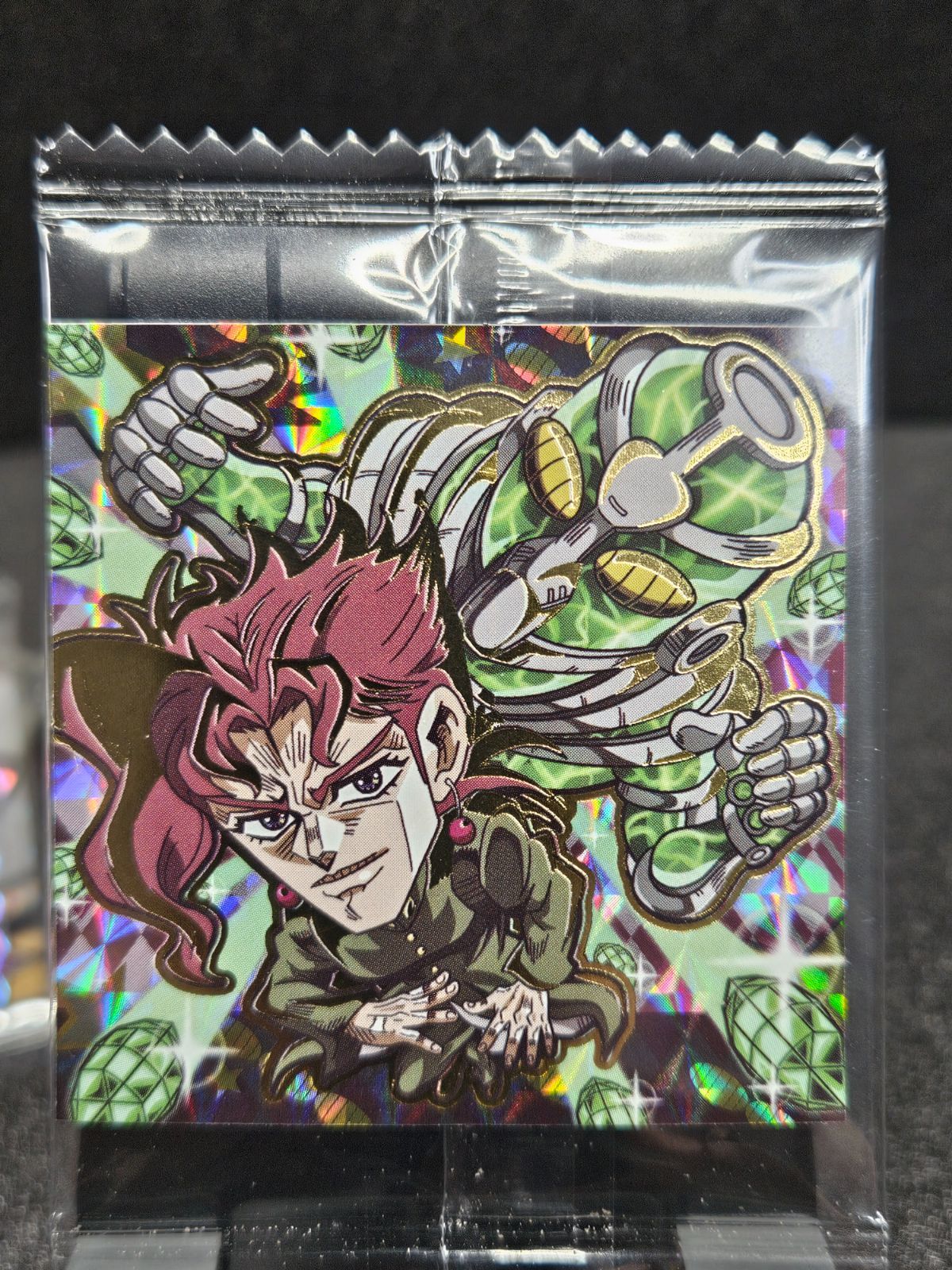 ジョジョ 花京院典明 ハイエロファントグリーン ステッカー J-WORLD ジョジョ 花京院典明 ハイエロファントグリーン ステッカー J