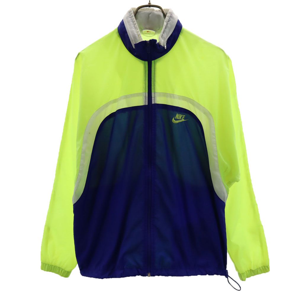 ナイキ 90s 銀タグ オールド ジップジャケット M イエロー系 NIKE メンズ
