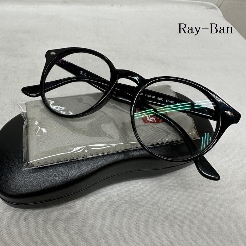 Ray-Ban RB 2180-VF 2000 5120 150 カラーレンズ サングラス 黒縁 眼鏡