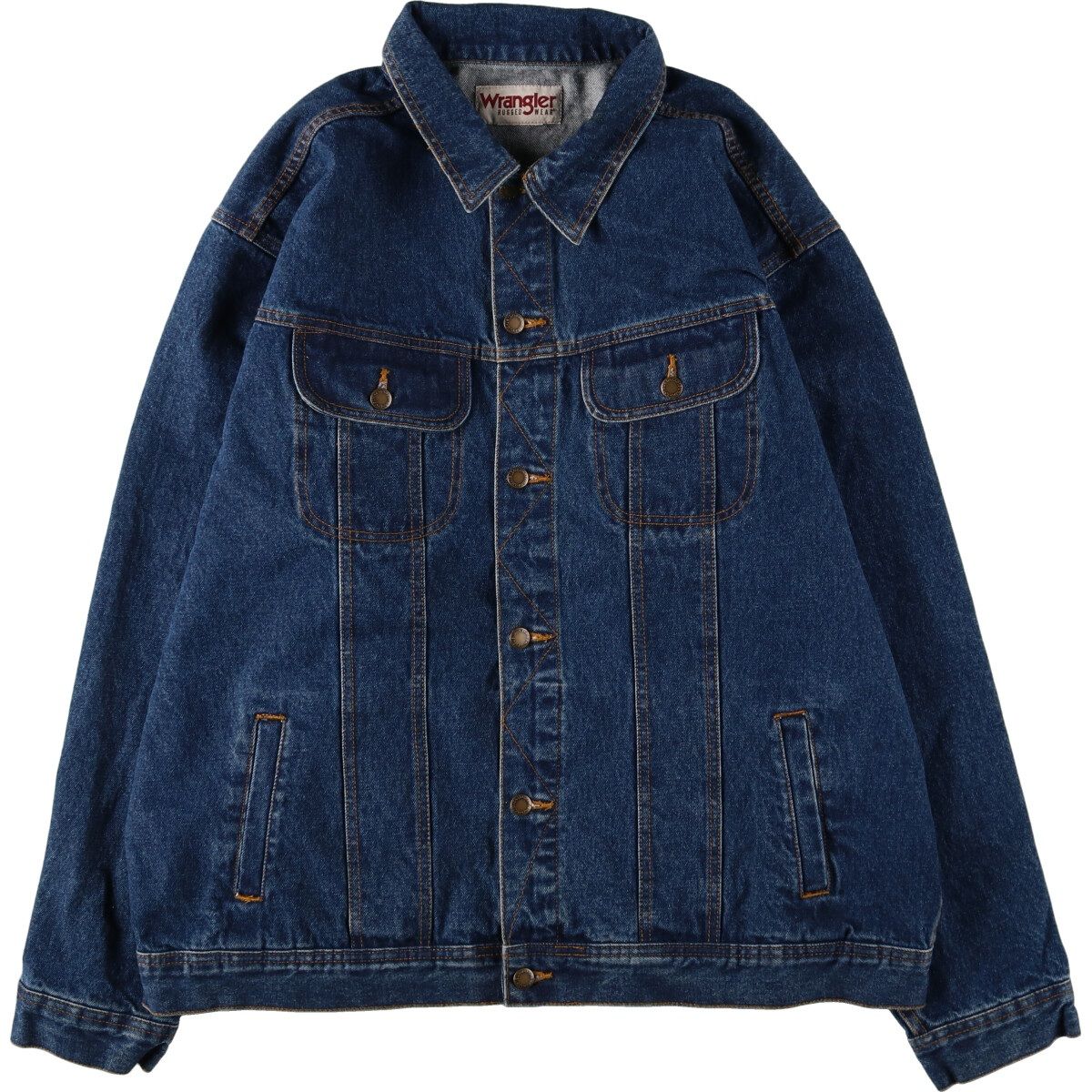 古着 ~90年代 ラングラー Wrangler RUGGED WEAR デニムジャケット G 