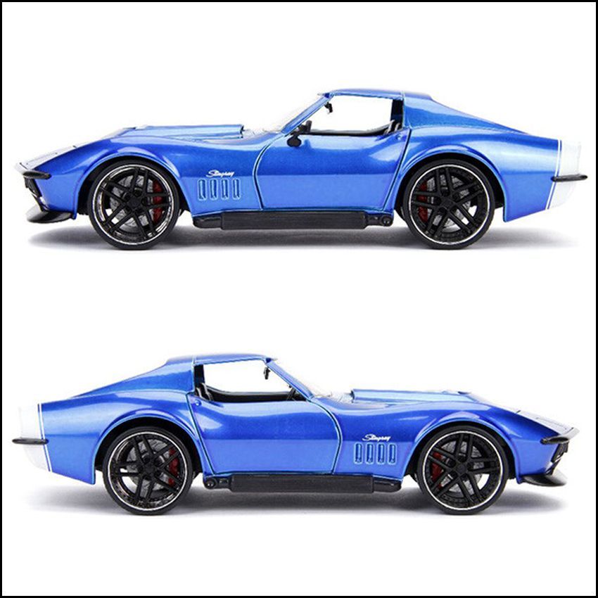 コルベット スティングレイ 1969 Corvette Stingray ZL-1 1/24 レトロミニカー JADA TOYS BTM - メルカリ