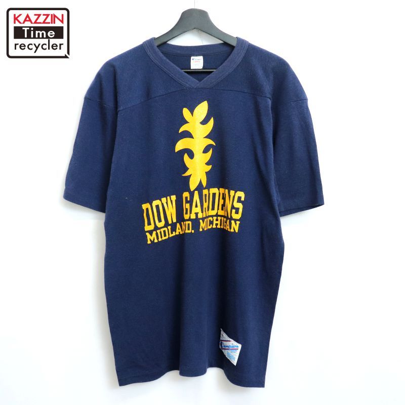 vintage フットボールシャツ ビンテージ風天竺フットボールTシャツ［E89212］ | cavabien