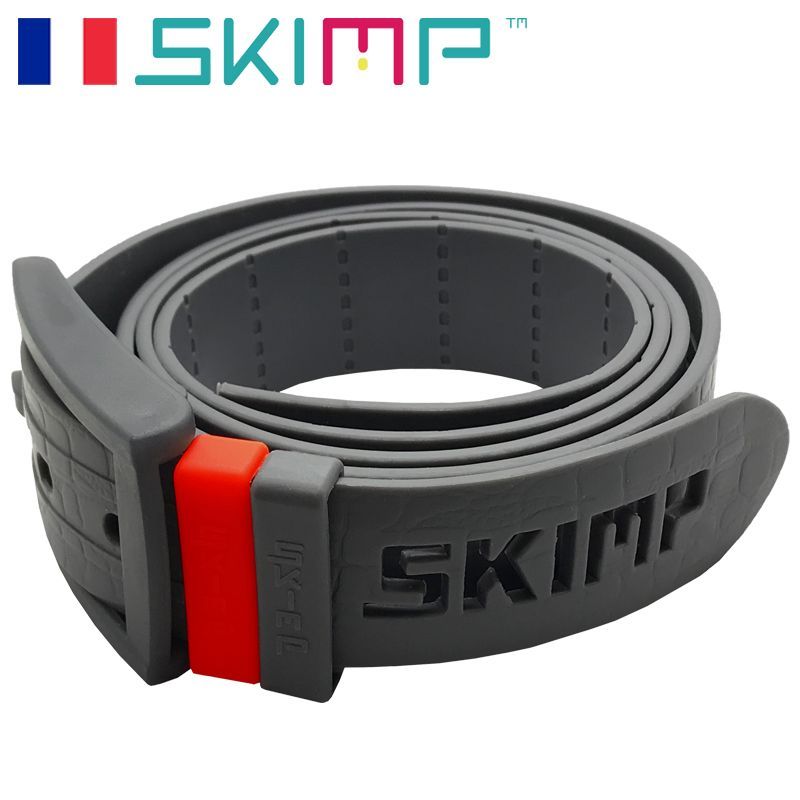 SKIMP シリコンラバーベルト メンズ レディース ゴム ゴルフ スノボ