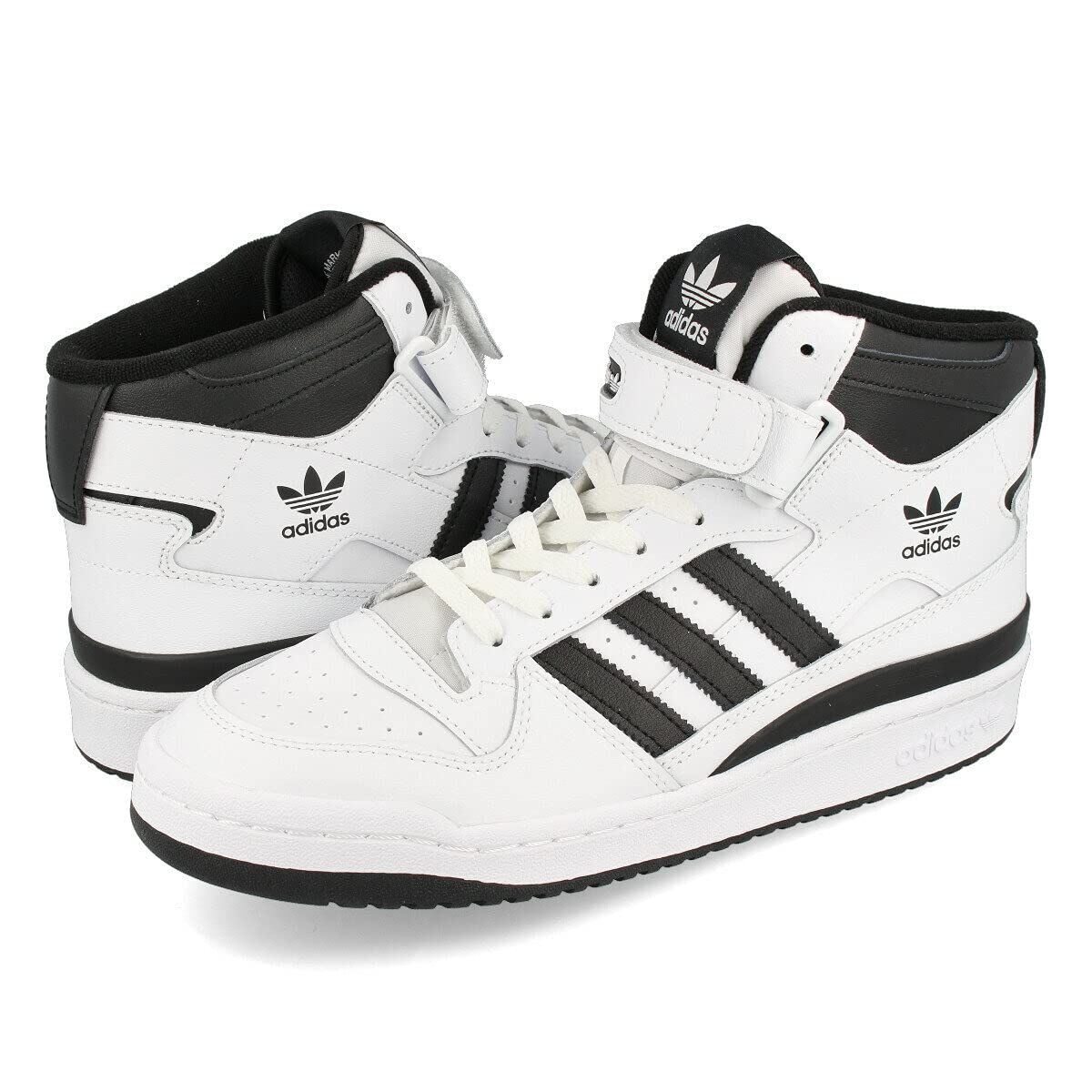 [アディダス] FORUM MID FTWR WHITE/CORE BLACK メンズ レディース スニーカー フォーラム ミッド ホワイト ブラック FY7939 27.0cm 