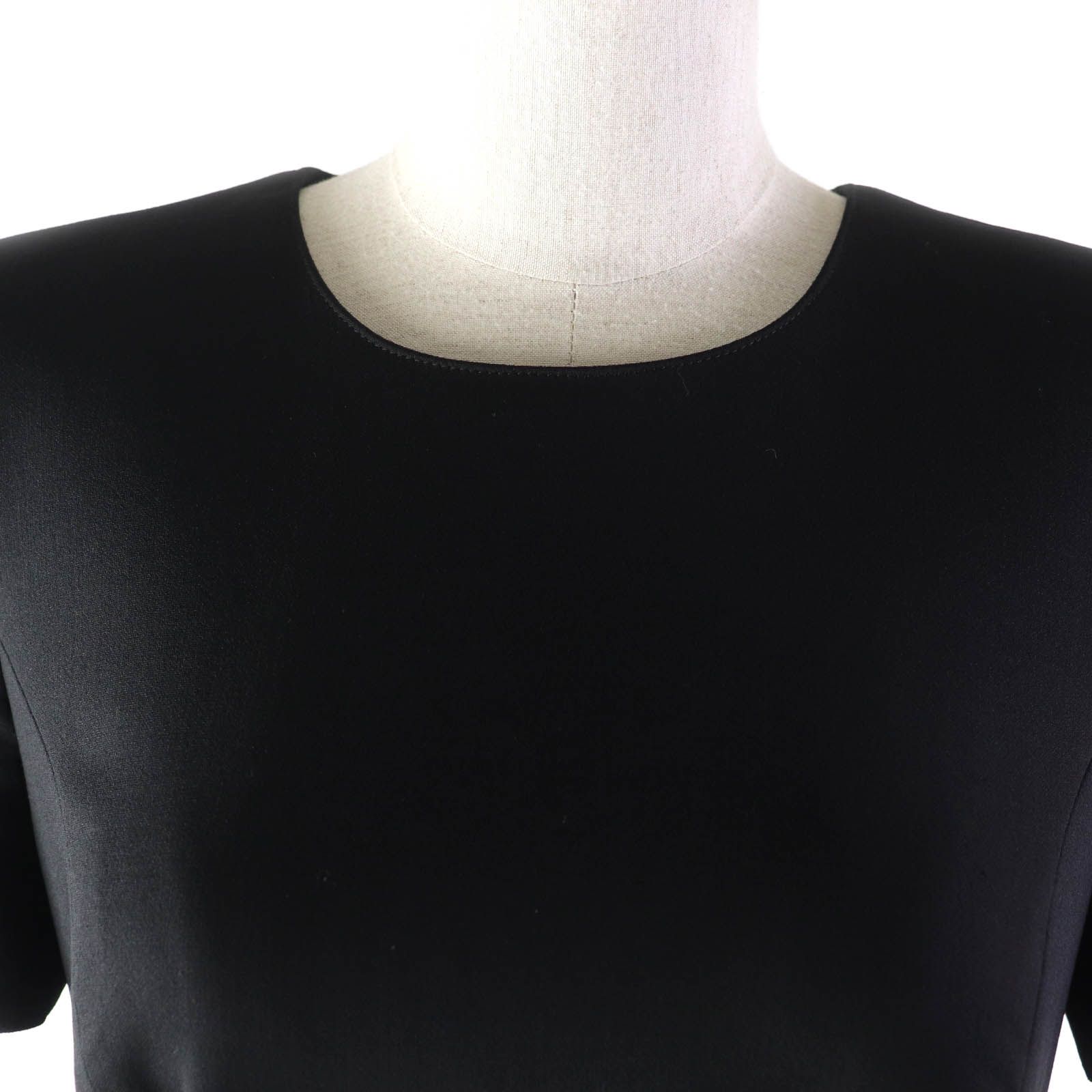 美品☆VERSACE ヴェルサーチ シルク混 メデューサトップ バックジップ