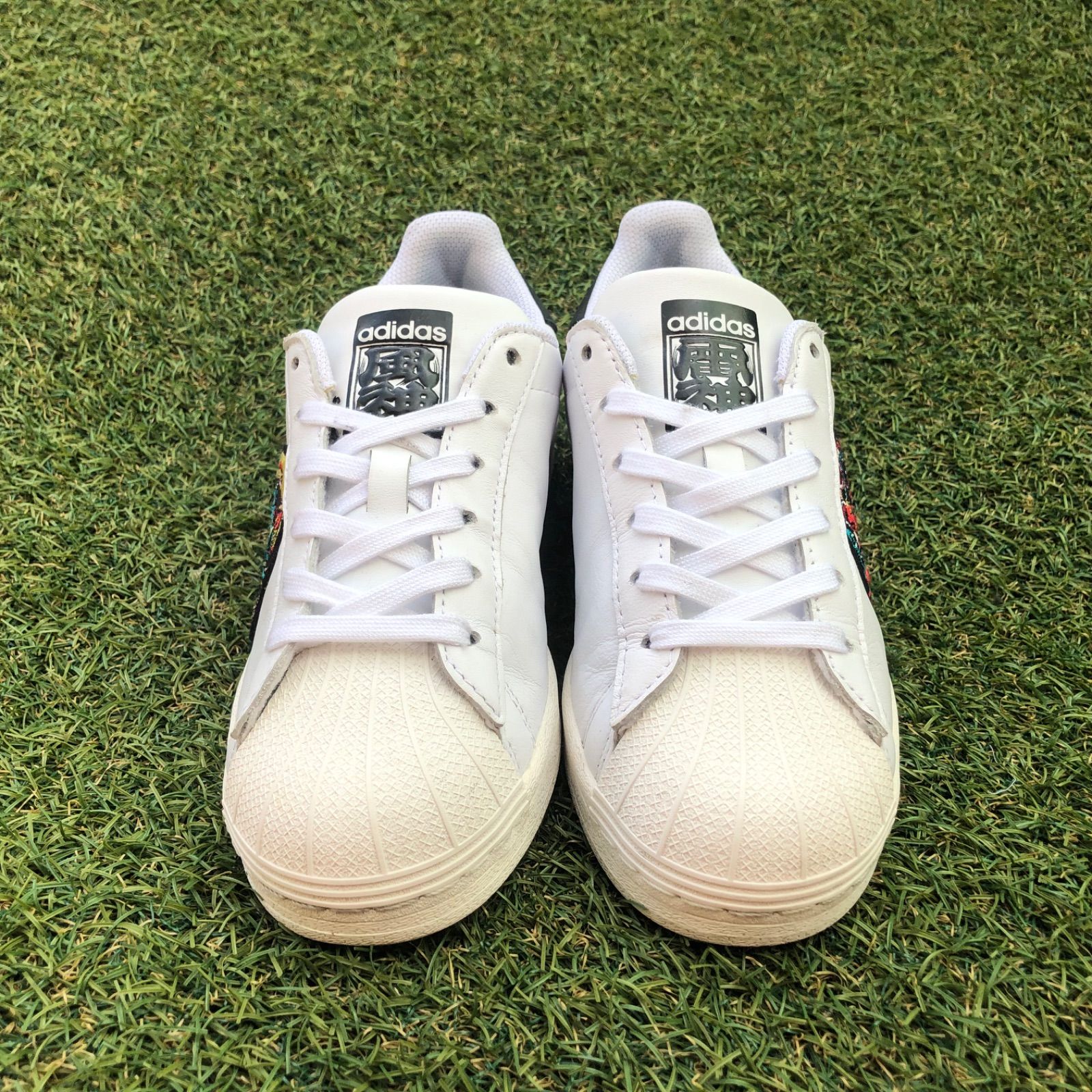 美品23 adidas アディダス スーパースター ピュア HT27 - メルカリ