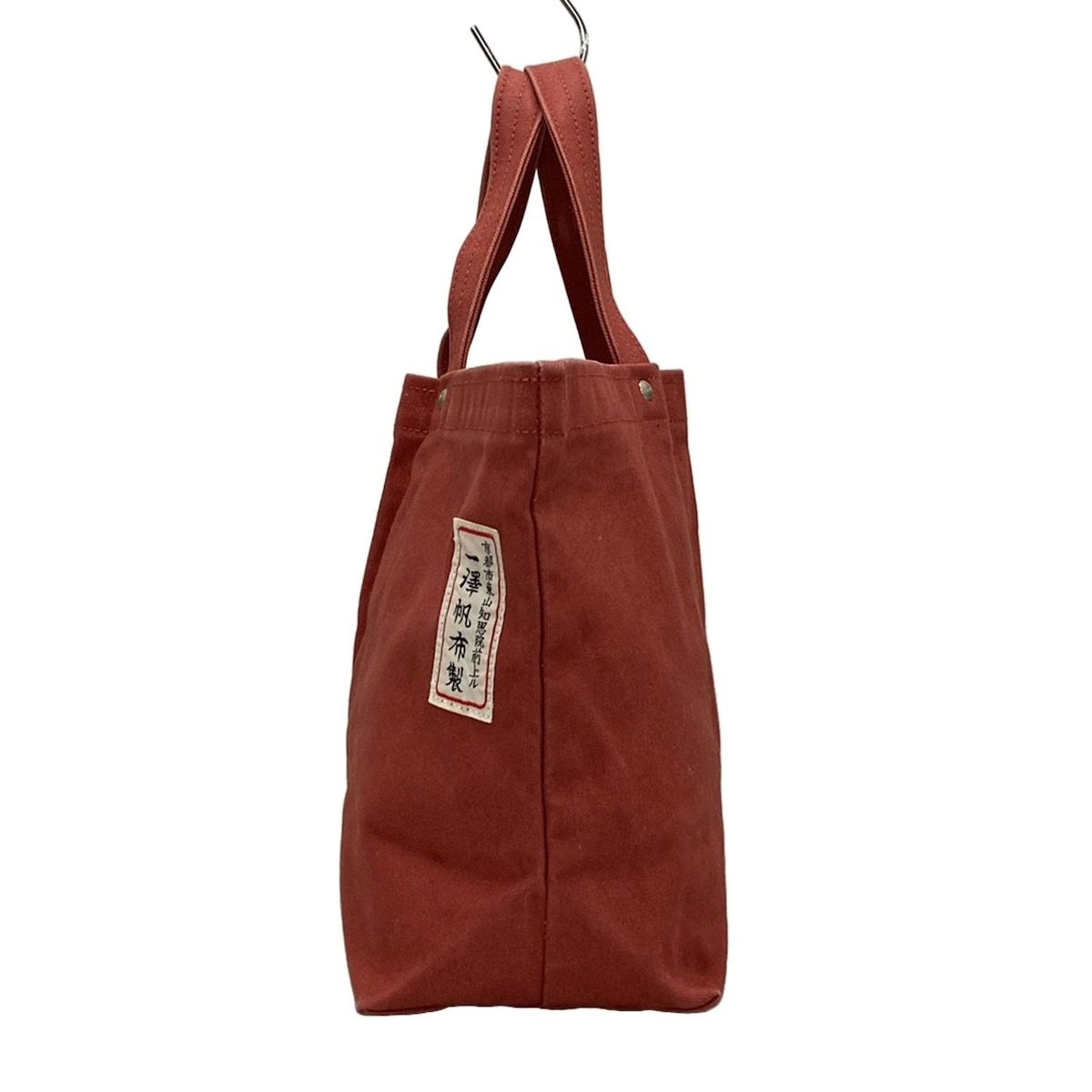 一澤帆布 イチザワハンプ トートバッグ 美品 一澤帆布(イチザワハンプ) トートバッグ - レッド - メルカリ
