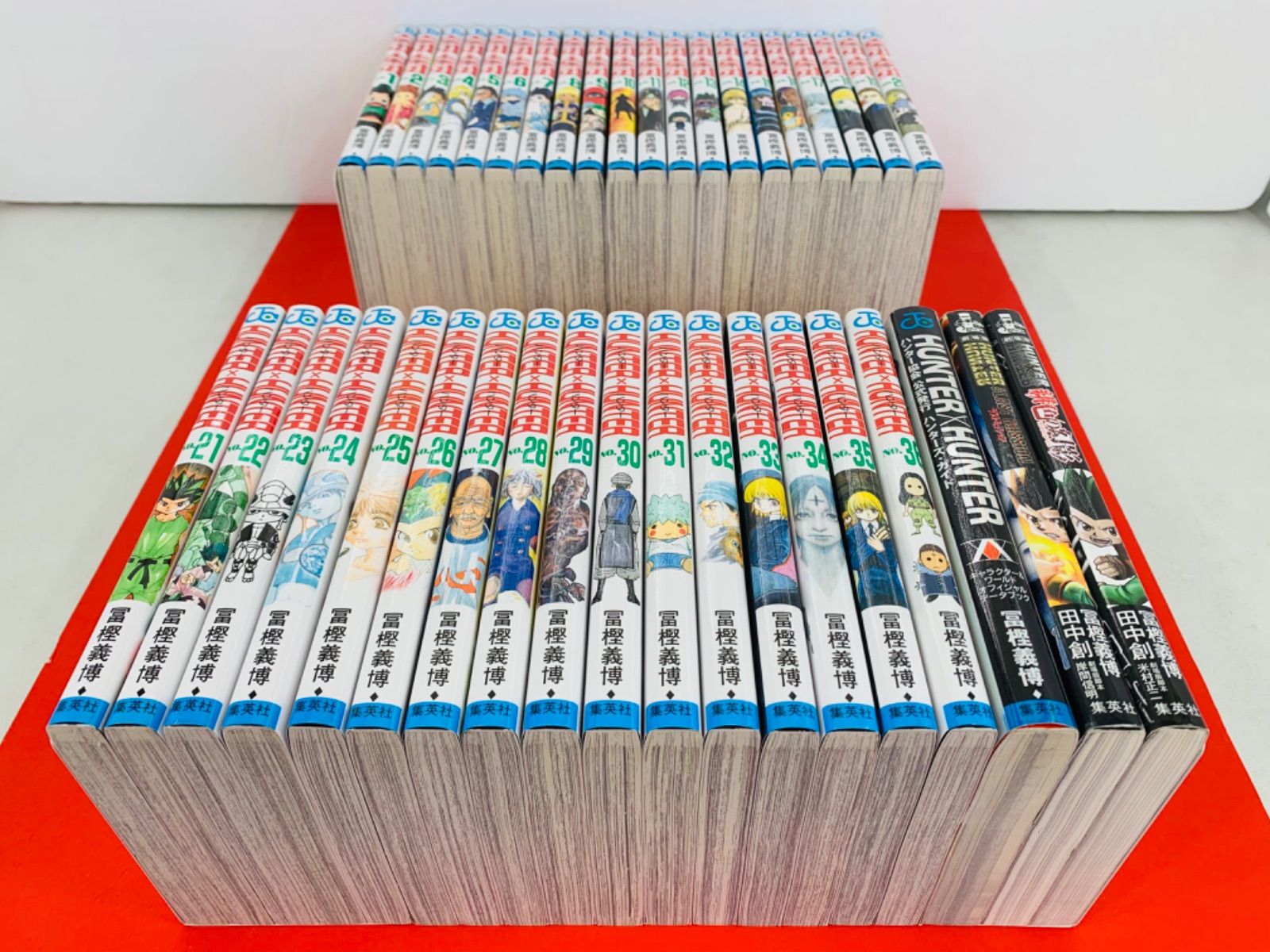 ハンター×ハンター1-36巻全巻・ガイド・ラストミッション・緋色の幻影