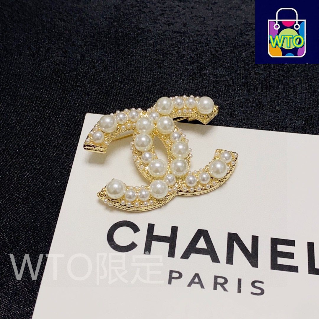 今日特価】CHANEL 新作 パールブローチ（ブランド直送同期入荷