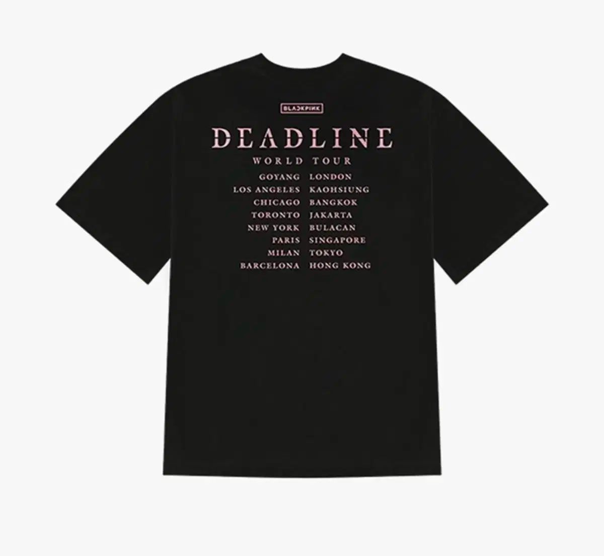 BLACKPINK ソウルコン HEAT REACTIVE T-SHIRT BLACKPINK(ブラックピンク・ブルピン) BLACKPINK HEAT REACTIVE