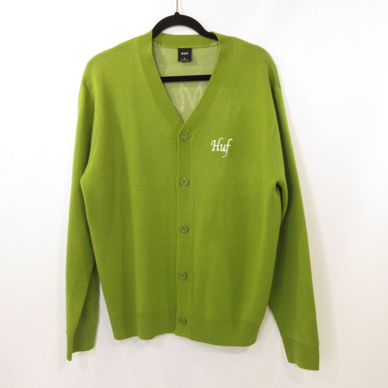 姫路東店】 中古 HUF | ハフ カーディガン TOTAL ECLIPSE