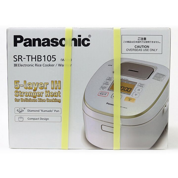 展示品・未使用】海外向 IH炊飯ジャー Panasonic SR-THB105-W - メルカリ