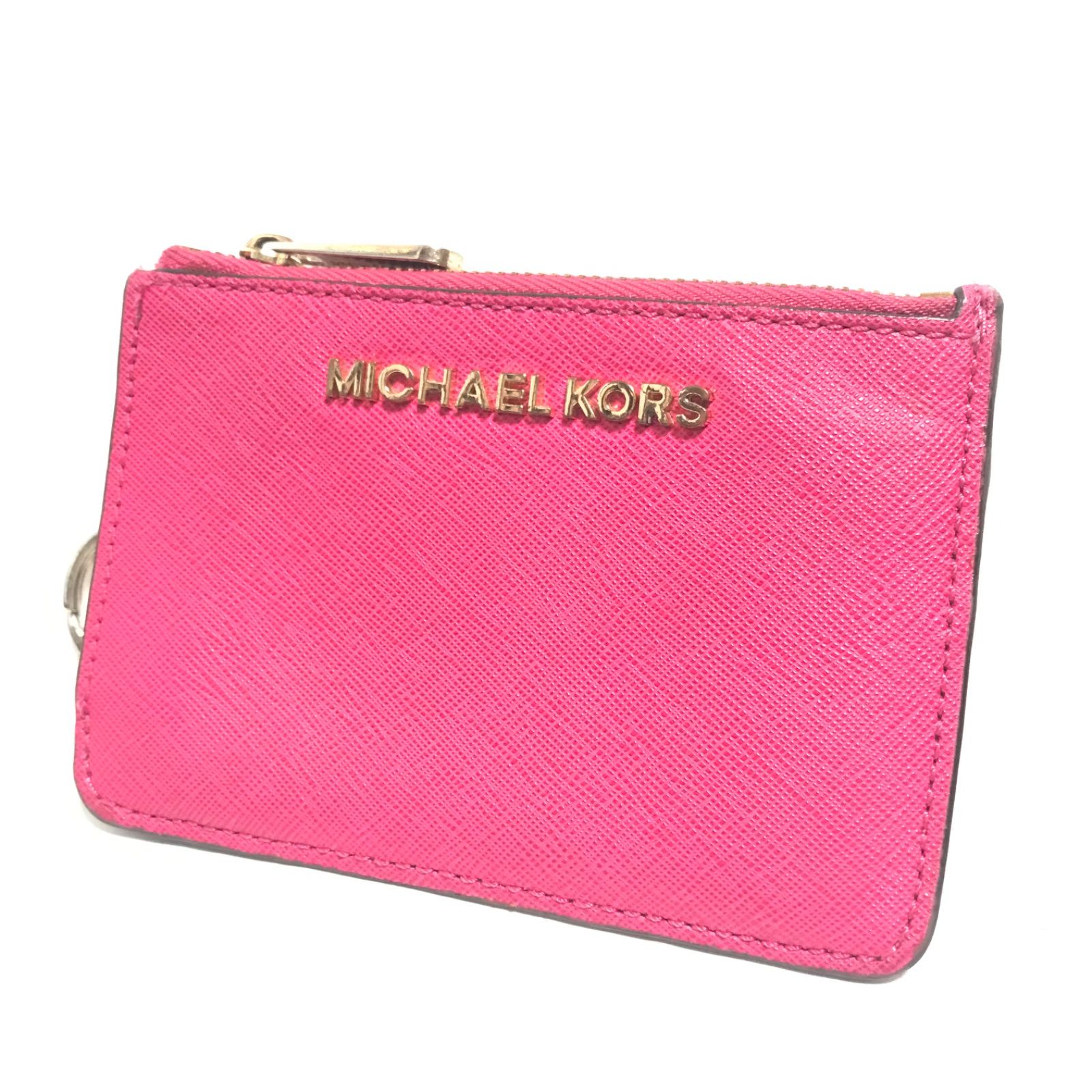 MICHAELKORS マイケルコース フラグメントケース キーリング付き 