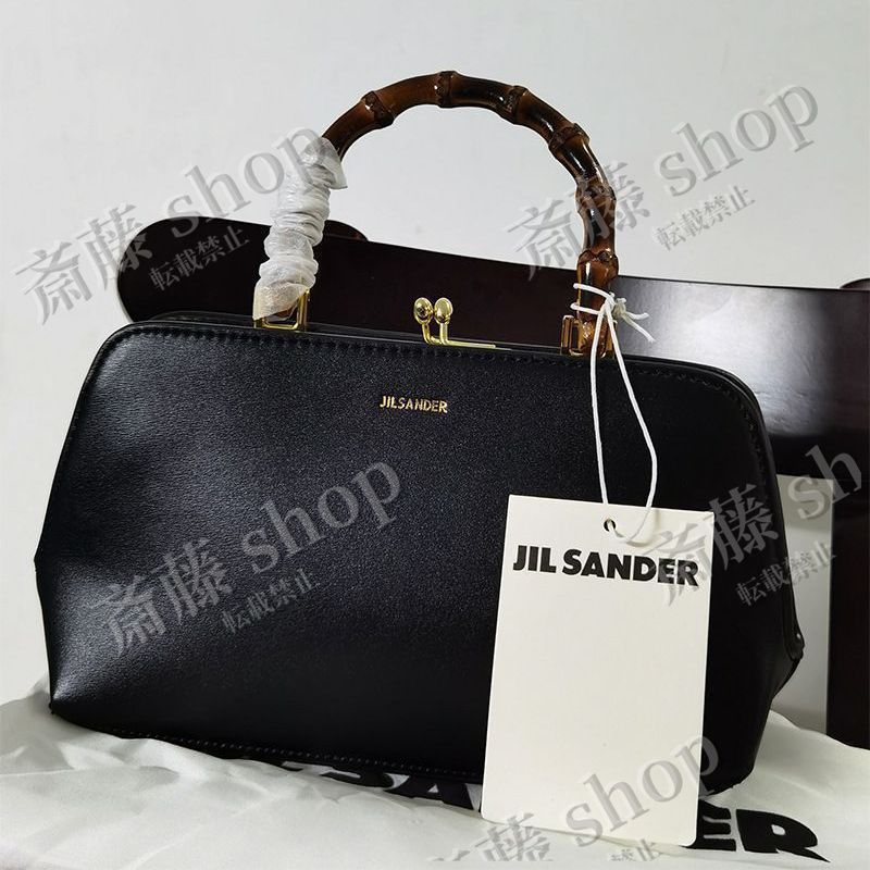 新品未使用 ジルサンダー JIL SANDER Goji Bamboo ショルダーバック 