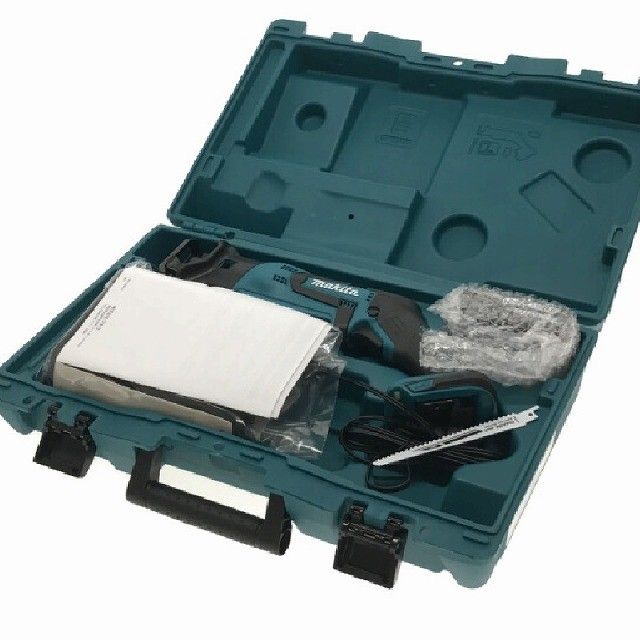 makita マキタ 18V充電式レシプロソー JR184DRGT バッテリー 18V 6.0Ah 充電器 ケース付き 電動工具 切断機116316