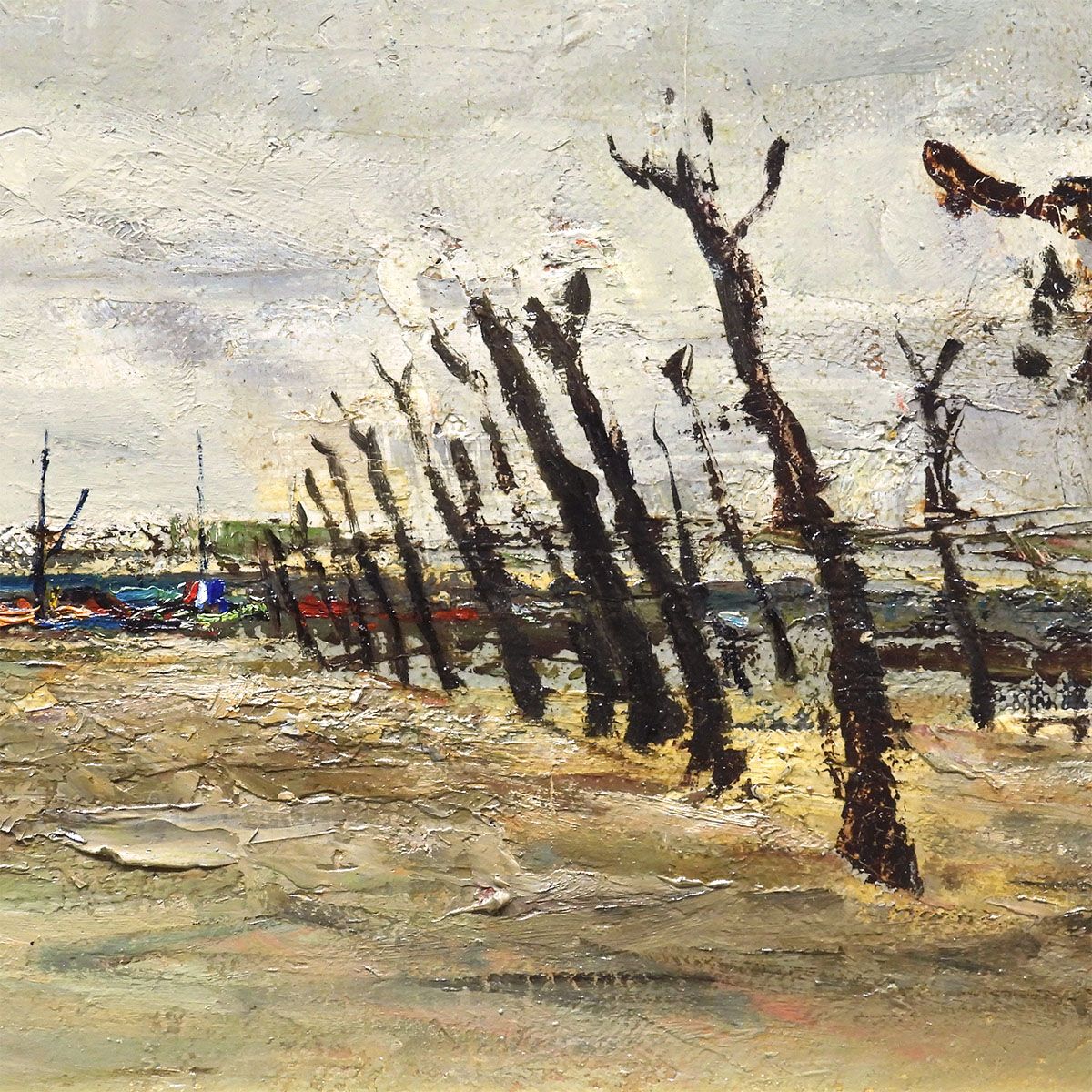 女流画家 油絵 峰村リツ子 作 花 額装 保証 肉筆(ZE439) 女流画家 油絵