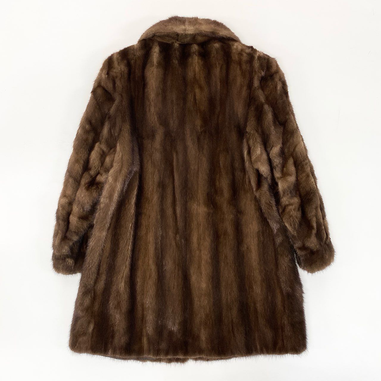 ブラウン 本毛皮