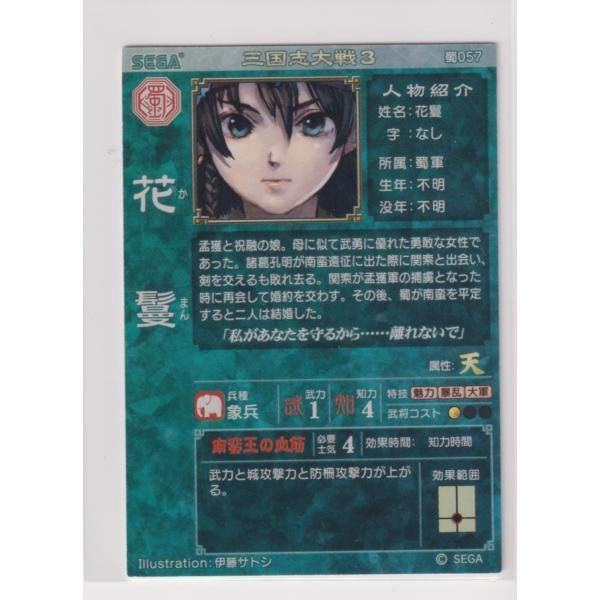 三国志大戦3 蜀057 R花鬘 - メルカリ