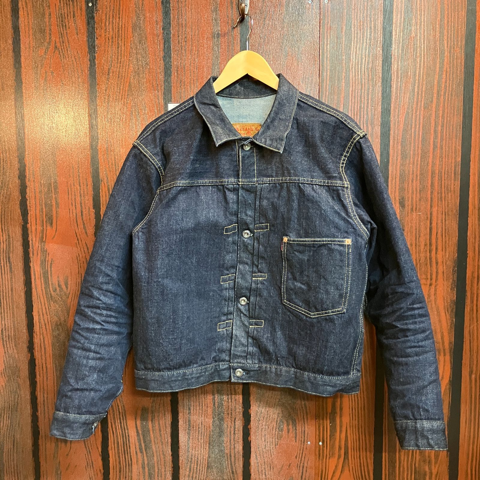 むつ75-061610】TCB jeans Late S40`s Jacket 13.5oz 大戦モデル 