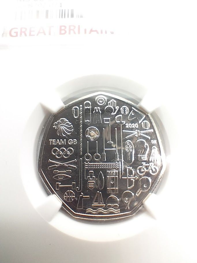 NGC MS68 DPL 2021 東京オリンピックイギリスチーム 50P NGC MS68 DPL 2021 東京オリンピックイギリスチーム 50P - メルカリ