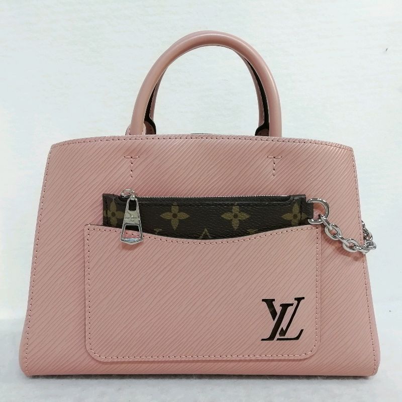 未使用品】LOUIS VUITTON マレルトートBB 2wayハンドバッグ M21771 ピンク ローズトリアノン エピ×モノグラム - メルカリ