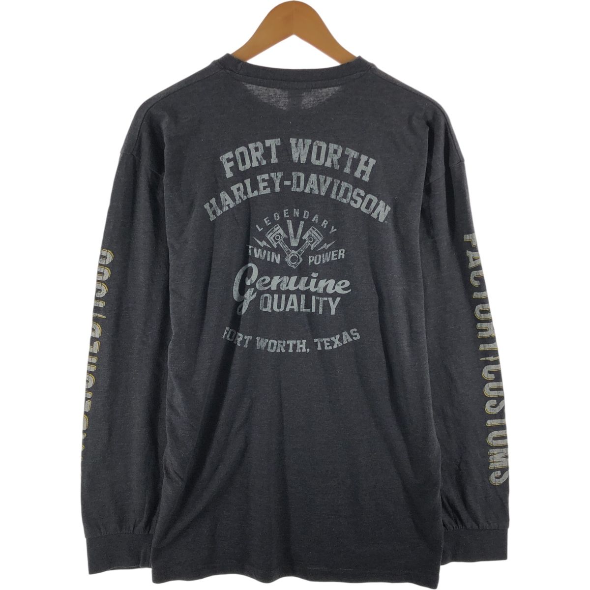 古着 ハーレーダビッドソン Harley-Davidson ロングTシャツ ロンT 