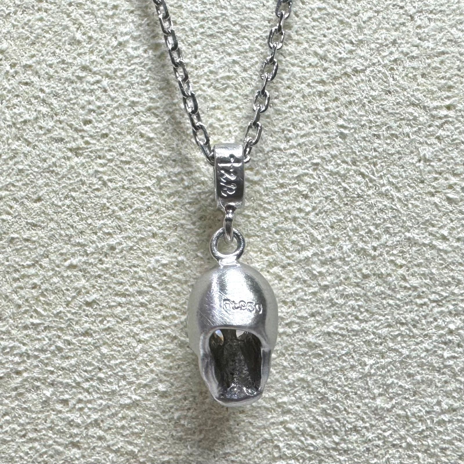 loree Rodkin PETITE SKULL NECKLACE pt950&k18YG 2本セットローリー