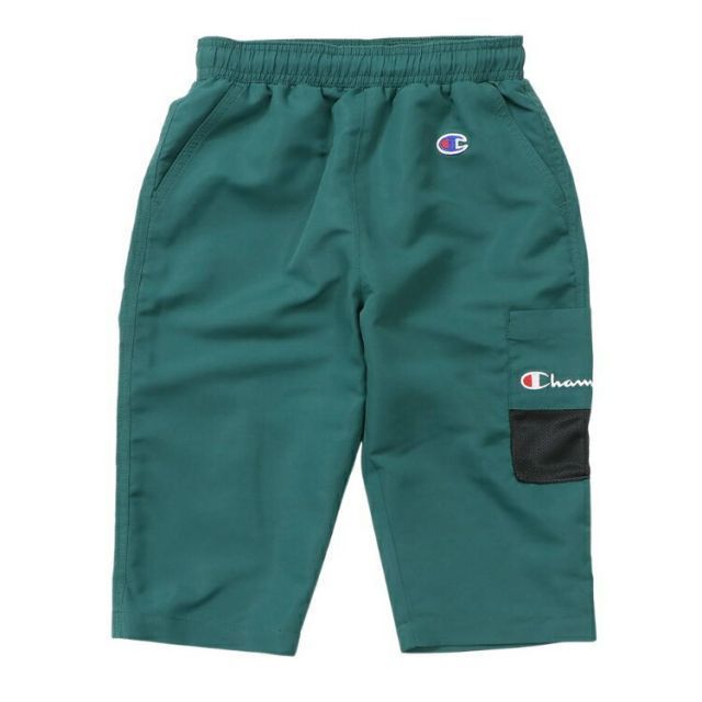 HANES ヘインズ CROPPED PANTS ダークグリーン 120サイズ CK-X508 570 | スポーツ 運動 ウエア 服 衣類 ウエア ボトムス パンツ ズボン ショートパンツ ハーフパンツ 半ズボン 着心地 ブランド 機能性 素