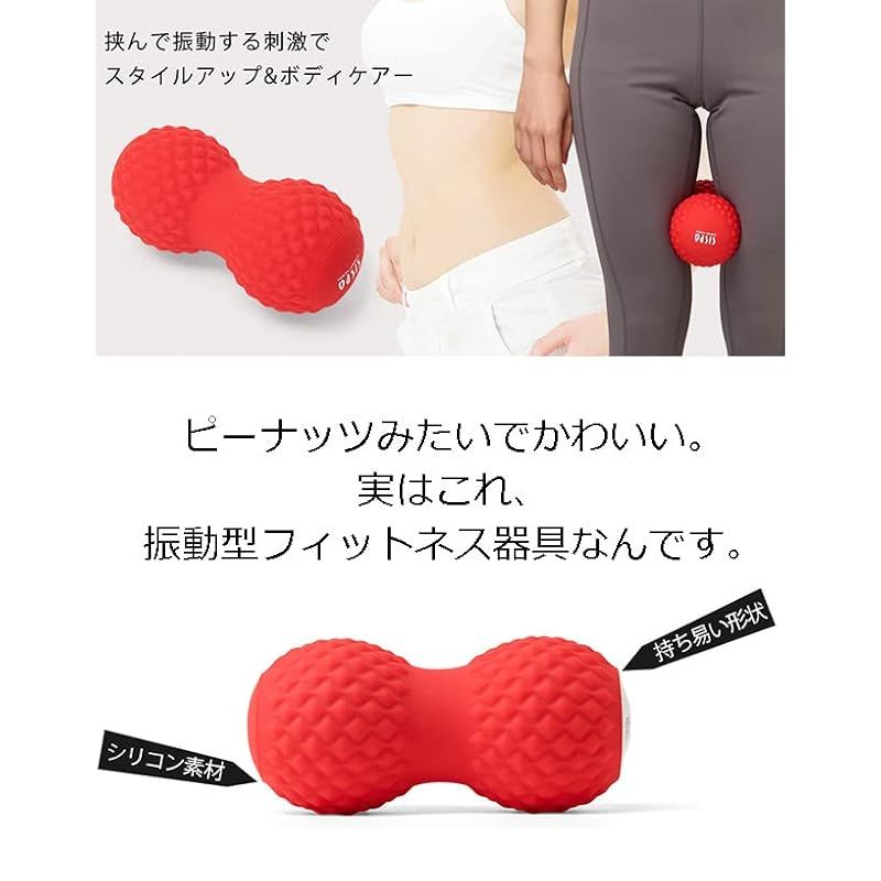 東急スポーツオアシス シェイプツインボール 振動型フィットネスマシン STB-100 振動5段階 0