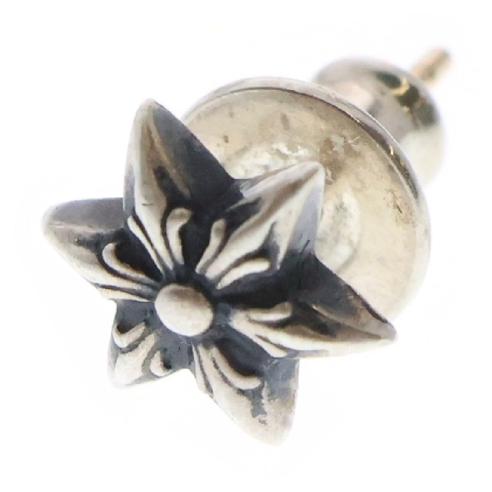 CHROME HEARTS クロムハーツ CO STAR スター スタッドピアス シルバー BCA096